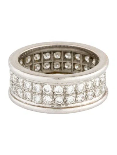 Pre-owned Ring 14k 1.56ctw Diamond Eternity Band In Multi