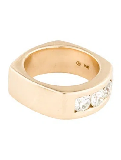 Pre-owned Ring 14k 1.57ctw Diamond Band In Multi