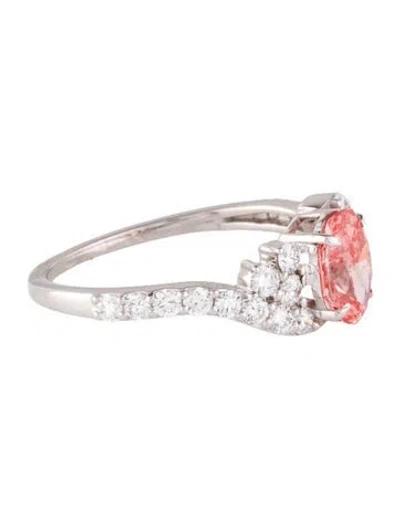 Pre-owned Ring 14k 1.59ctw Lab-grown Diamond Cocktail In Multi