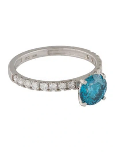 Pre-owned Ring 14k 1.60ctw Lab-grown Diamond  In Multi