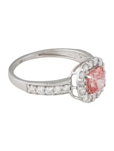 Pre-owned Ring 14k 1.61ctw Lab-grown Diamond Cocktail  In Multi