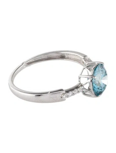 Pre-owned Ring 14k 1.64ctw Lab-grown Diamond Cocktail  In Multi