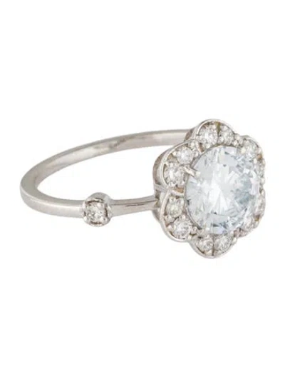 Pre-owned Ring 14k 1.72ctw Lab-grown Diamond Cocktail  In Multi