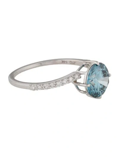 Pre-owned Ring 14k 1.73ctw Lab-grown Diamond Cocktail  In Multi