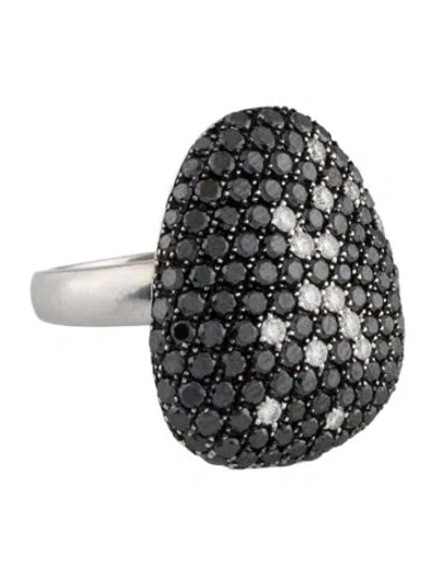 Pre-owned Ring 14k 1.74ctw Diamond Cocktail  In Multi