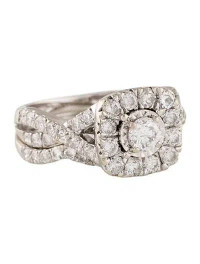 Pre-owned Ring 14k 1.76ctw Diamond Wedding Set In Multi