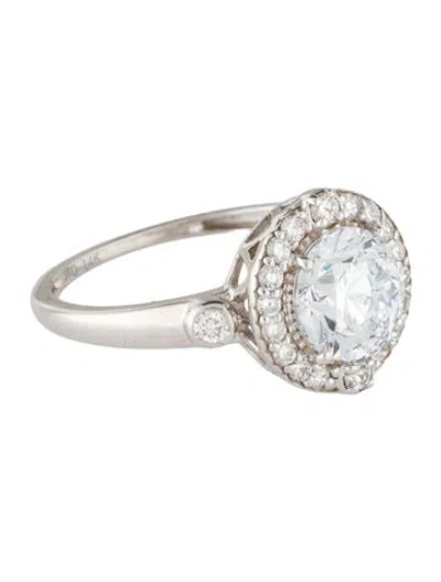 Pre-owned Ring 14k 1.76ctw Lab-grown Diamond Cocktail  In Multi