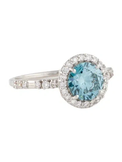 Pre-owned Ring 14k 1.81ctw Lab-grown Diamond Cocktail  In Multi