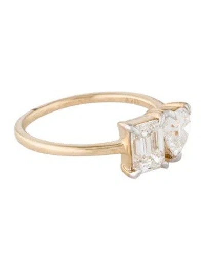 Pre-owned Ring 14k 1.81ctw Lab-grown Diamond Cocktail  In Multi