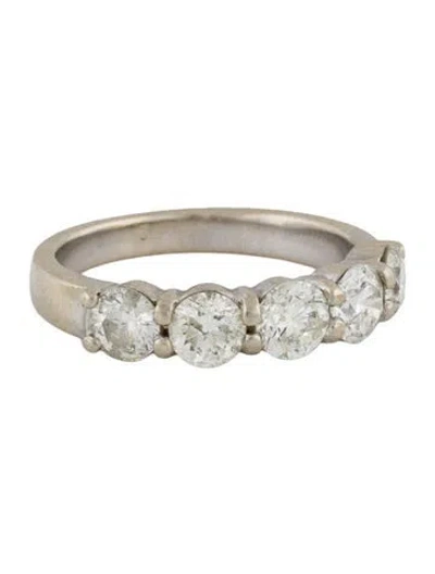 Pre-owned Ring 14k 1.85ctw Diamond Band  In Multicolor