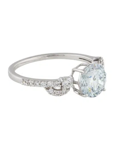 Pre-owned Ring 14k 1.85ctw Lab-grown Diamond Cocktail  In Multi