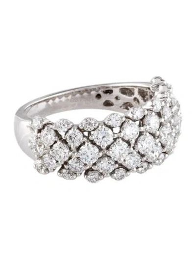 Pre-owned Ring 14k 1.87ctw Lab-grown Diamond Band In Multi