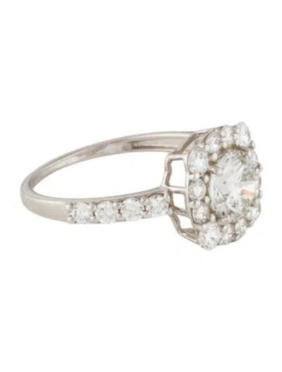 Pre-owned Ring 14k 1.88ctw Lab-grown Diamond Engagement  In Multi