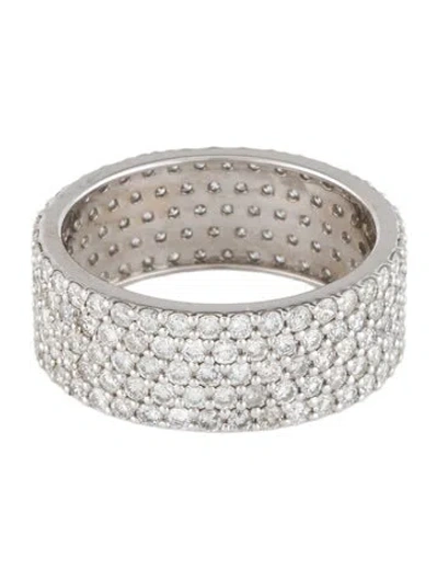 Pre-owned Ring 14k 1.90ctw Diamond Eternity Band  In Multi