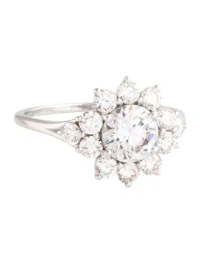 Pre-owned Ring 14k 1.90ctw Lab-grown Diamond Cocktail  In Multicolor