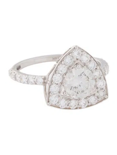 Pre-owned Ring 14k 1.91ctw Lab-grown Diamond Cocktail  In Multi
