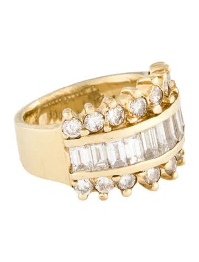 Pre-owned Ring 14k 1.92ctw Diamond Band In Multi