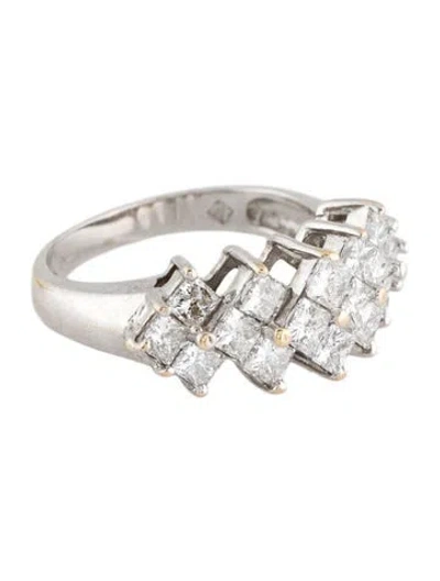 Pre-owned Ring 14k 1.92ctw Diamond Cocktail  In Multi