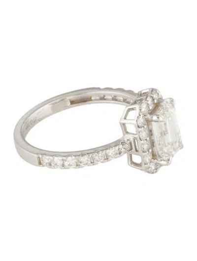 Pre-owned Ring 14k 1.92ctw Lab-grown Diamond Cocktail  In Multi