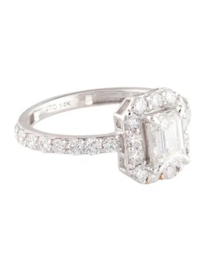 Pre-owned Ring 14k 1.95ctw Lab-grown Diamond Engagement  In Multi