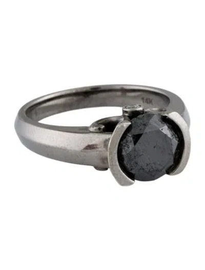 Pre-owned Ring 14k 1.97ct Diamond Cocktail  In Multi