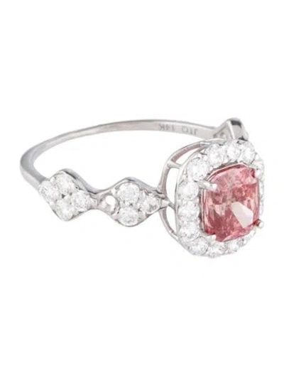 Pre-owned Ring 14k 1.97ctw Lab-grown Diamond Cocktail  In Multi