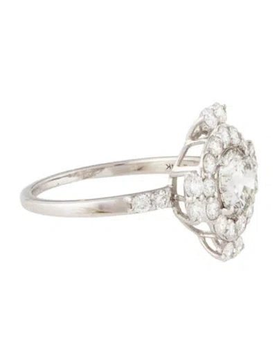Pre-owned Ring 14k 1.99ctw Lab-grown Diamond Cocktail  In Multi