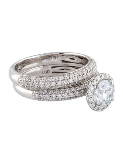 Pre-owned Ring 14k 1.99ctw Lab-grown Diamond Wedding Sets In Multi