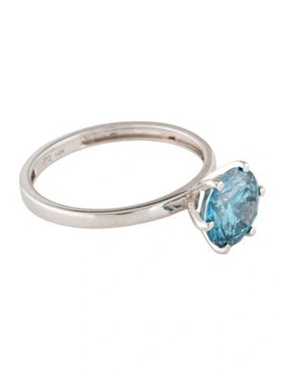 Pre-owned Ring 14k 2.00ct Lab-grown Diamond Cocktail  In Multi