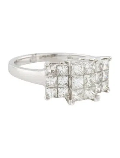 Pre-owned Ring 14k 2.00ctw Diamond Cocktail  In Multi