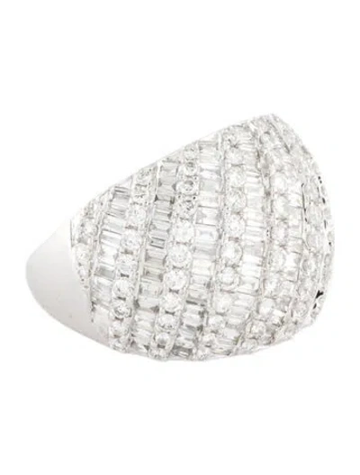Pre-owned Ring 14k 2.00ctw Diamond Cocktail  In Multi