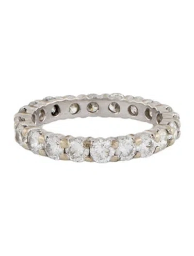 Pre-owned Ring 14k 2.00ctw Diamond Eternity Band In Multi