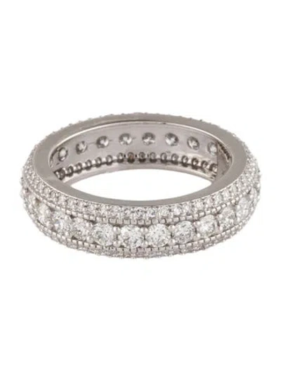 Pre-owned Ring 14k 2.00ctw Diamond Eternity Band  In Multi
