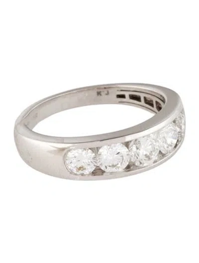 Pre-owned Ring 14k 2.00ctw Lab-grown Diamond Band  In Multi