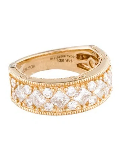 Pre-owned Ring 14k 2.00ctw Lab-grown Diamond Band  In Multi