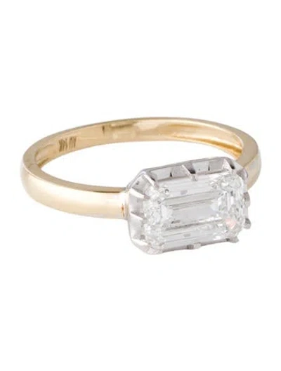 Pre-owned Ring 14k 2.01ct Lab-grown Diamond Cocktail  In Multicolor