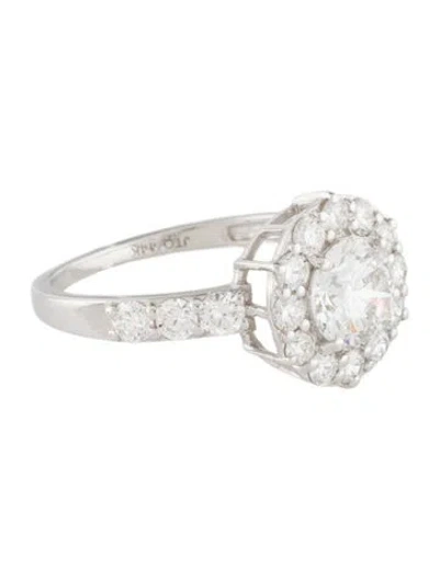 Pre-owned Ring 14k 2.02ctw Lab-grown Diamond Cocktail  In Multi