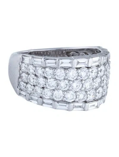 Pre-owned Ring 14k 2.03ctw Lab-grown Diamond Band In Multi