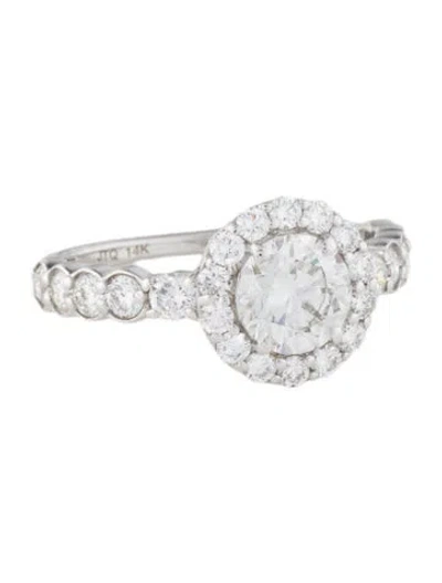Pre-owned Ring 14k 2.03ctw Lab-grown Diamond Cocktail  In Multi