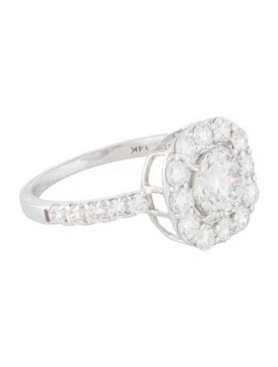 Pre-owned Ring 14k 2.04ctw Lab-grown Diamond Cocktail  In Multi