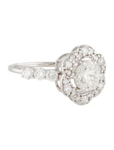 Pre-owned Ring 14k 2.05ctw Lab-grown Diamond Cocktail  In Multi