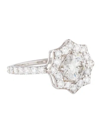 Pre-owned Ring 14k 2.05ctw Lab-grown Diamond Cocktail  In Multi