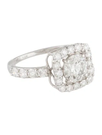 Pre-owned Ring 14k 2.06ctw Lab-grown Diamond Cocktail  In Multi