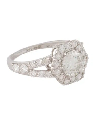 Pre-owned Ring 14k 2.06ctw Lab-grown Diamond Cocktail  In Multi