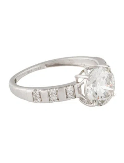 Pre-owned Ring 14k 2.06ctw Lab-grown Diamond Cocktail  In Multi