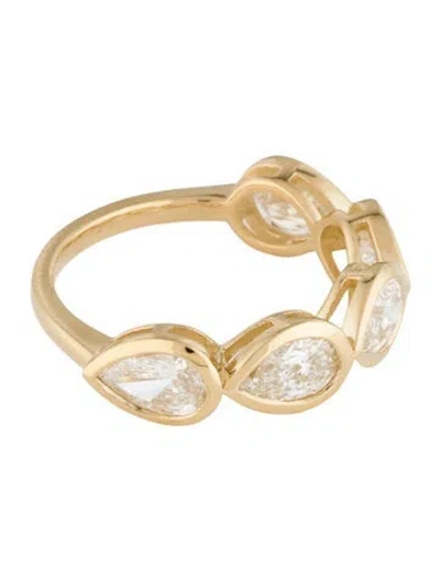 Pre-owned Ring 14k 2.09ctw Lab-grown Diamond Band In Multi