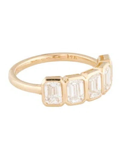 Pre-owned Ring 14k 2.10ctw Lab-grown Diamond Band In Multi