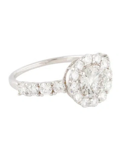 Pre-owned Ring 14k 2.10ctw Lab-grown Diamond Cocktail  In Multi