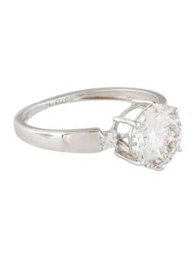 Pre-owned Ring 14k 2.10ctw Lab-grown Diamond Cocktail  In Multi