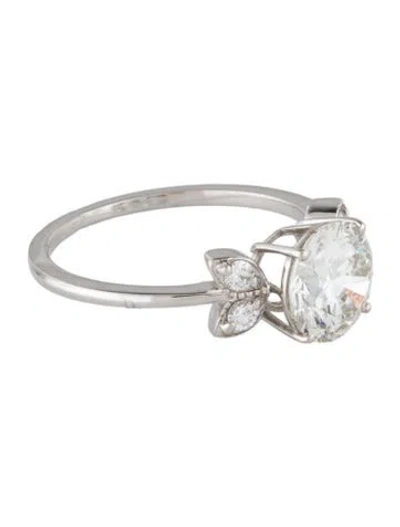 Pre-owned Ring 14k 2.11ctw Lab-grown Diamond Cocktail  In Multi